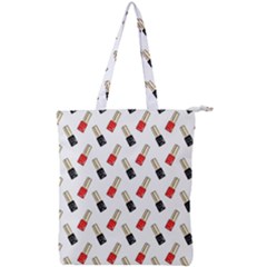 Nails Manicured Double Zip Up Tote Bag by SychEva