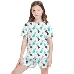 Nails Kids  Tee And Sports Shorts Set by SychEva