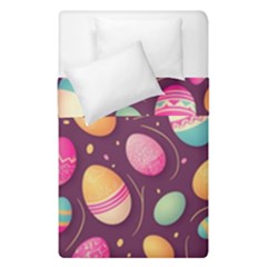 Easter Eggs Egg Duvet Cover Double Side (single Size)