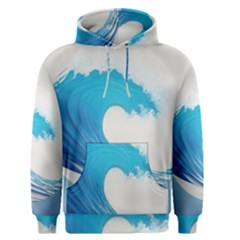 Wave Tsunami Tidal Wave Ocean Sea Water Men s Core Hoodie by Wegoenart