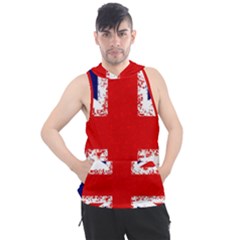 Union Jack London Flag Uk Men s Sleeveless Hoodie by Celenk