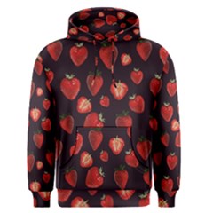 Watercolor Strawberry Men s Core Hoodie