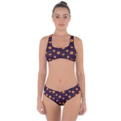 Oranges Criss Cross Bikini Set by SychEva