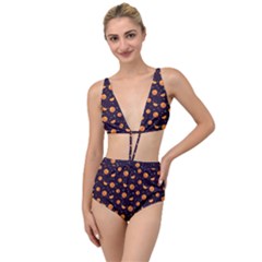 Oranges Tied Up Two Piece Swimsuit by SychEva