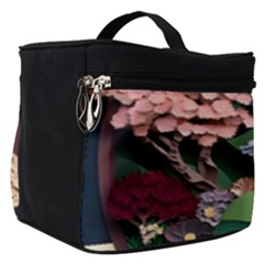 Japanese Garden Flowers Landscape Make Up Travel Bag (small)