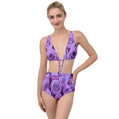 Roses-52 Tied Up Two Piece Swimsuit