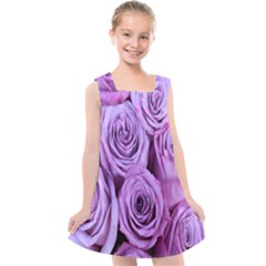 Roses-52 Kids  Cross Back Dress by nateshop