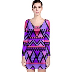 Seamless-181 Long Sleeve Bodycon Dress