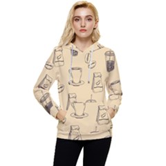 Coffee-56 Women s Lightweight Drawstring Hoodie by nateshop