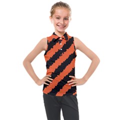 Halloween-background Kids  Sleeveless Polo Tee