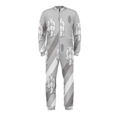 Strip-gray Onepiece Jumpsuit (kids)