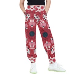 Traditional Cherry Blossom  Kids  Elastic Waist Pants by Kiyoshi88