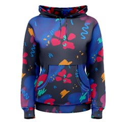 Patterns Rosebuds Women s Pullover Hoodie by Salman4z