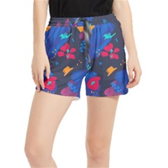 Patterns Rosebuds Women s Runner Shorts by Salman4z