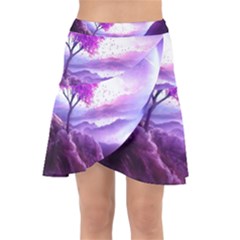 Fantasy World Wrap Front Skirt by Salman4z