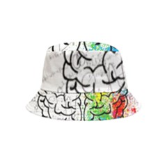 Brain Mind Psychology Idea Drawing Bucket Hat (kids)