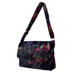 Grunge Paint Splatter Splash Ink Full Print Messenger Bag (m) by Salman4z