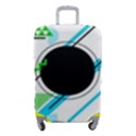 Geometric-shapes-background Luggage Cover (Small) View1