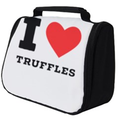 I Love Truffles Full Print Travel Pouch (big) by ilovewhateva