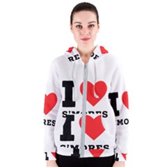 I Love S’mores  Women s Zipper Hoodie by ilovewhateva