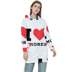 I Love S’mores  Women s Long Oversized Pullover Hoodie by ilovewhateva