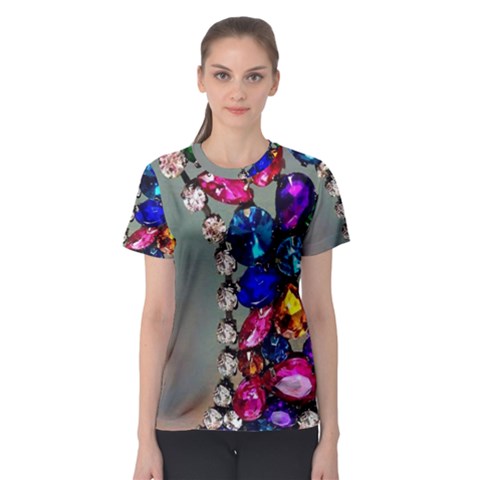 Colorful Diamonds Women s Sport Mesh Tee by Sparkle