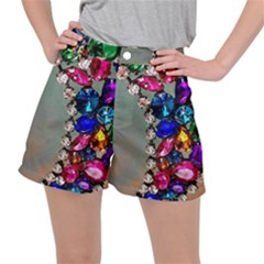 Colorful Diamonds Women s Ripstop Shorts