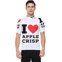 I Love Apple Crisp Men s Short Sleeve Rash Guard by ilovewhateva