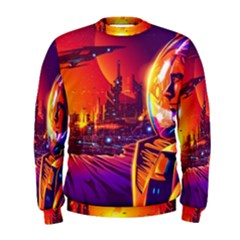 Far-future-human-colonization Men s Sweatshirt by Salman4z