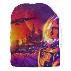 Far-future-human-colonization Drawstring Pouch (3xl)