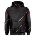 Gradient-geometric-shapes-dark-background Men s Core Hoodie View1