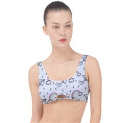 Cute-art-print-pattern The Little Details Bikini Top