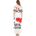 I love full moon Draped Sleeveless Chiffon Jumpsuit View2