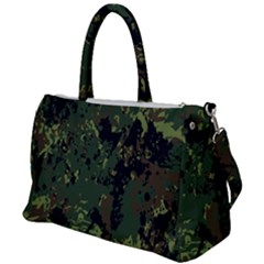 Military Background Grunge Duffel Travel Bag