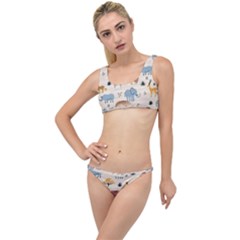 Wild Animals Seamless Pattern The Little Details Bikini Set by pakminggu