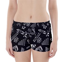 Knowledge Drawing Education Science Boyleg Bikini Wrap Bottoms