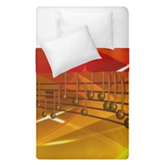 Music Notes Melody Note Sound Duvet Cover Double Side (single Size) by pakminggu