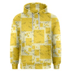 Party Confetti Yellow Squares Men s Overhead Hoodie