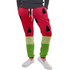 Watermelon Fruit Food Healthy Vitamins Nutrition Men s Jogger Sweatpants by pakminggu