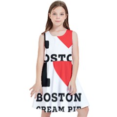 I Love Boston Cream Pie Kids  Skater Dress by ilovewhateva