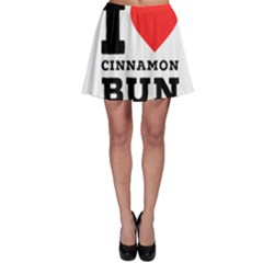 I Love Cinnamon Bun Skater Skirt by ilovewhateva