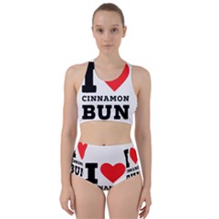 I Love Cinnamon Bun Racer Back Bikini Set by ilovewhateva