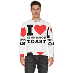 I Love Cinnamon Toast Men s Fleece Sweatshirt by ilovewhateva