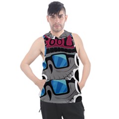 Cool Skull Men s Sleeveless Hoodie