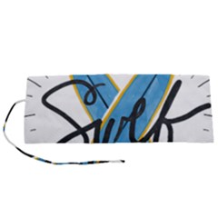 Wave Surfing Surfboard Surfing Roll Up Canvas Pencil Holder (s) by pakminggu