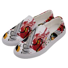 Electric Guitar Men s Canvas Slip Ons by pakminggu