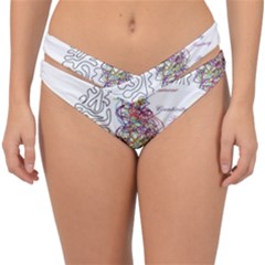 Neurodivergent Creative Smart Brain Double Strap Halter Bikini Bottoms by pakminggu