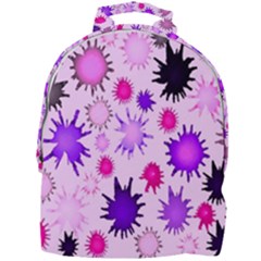 Inks Drops Black Paint Design Mini Full Print Backpack by danenraven