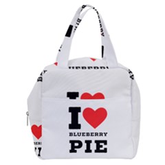 I Love Blueberry Boxy Hand Bag by ilovewhateva