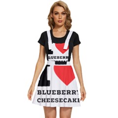 I Love Blueberry Cheesecake  Apron Dress by ilovewhateva
